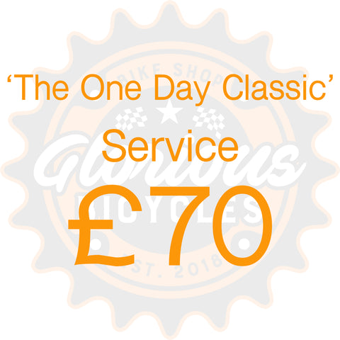'One Day Classic' (£70 Basic Service) Booking Fee