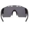 Madison Stealth Eyewear - Matt Black Frame with Silver Mirror Lens