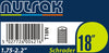 Nutrak - 18 x 1.75 - 2.2 inch Schrader - inner tube