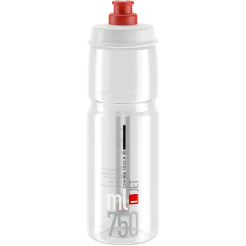 Jet Biodegradable clear red logo